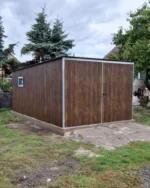 Mobilgarázs 3×5 aranytölgy