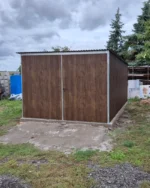 Mobilgarázs 3×5 aranytölgy